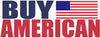 3" x 9" Buy American Bumper Sticker Decal