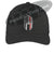 Embroidered Thin RED Line Spartan inlayed with the American Flag Flex Fit Fitted TRUCKER Hat