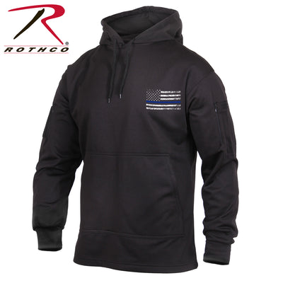 Rothco Thin Blue Line Concealed Carry BLACK Hoodie