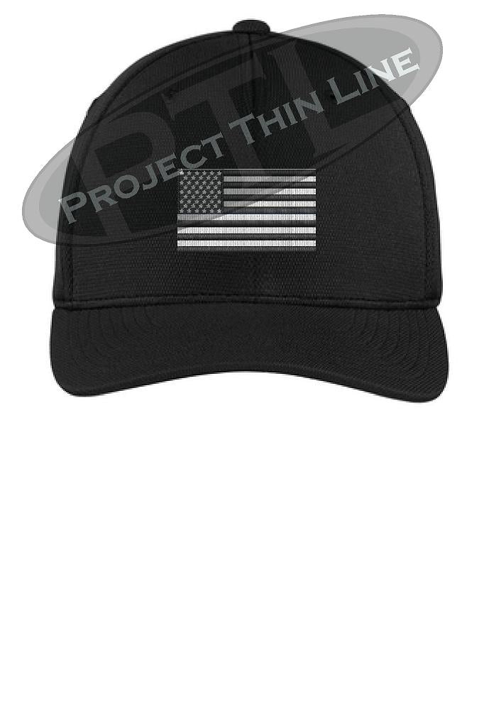 Subdued American Flag Flex Fit Baseball Hat