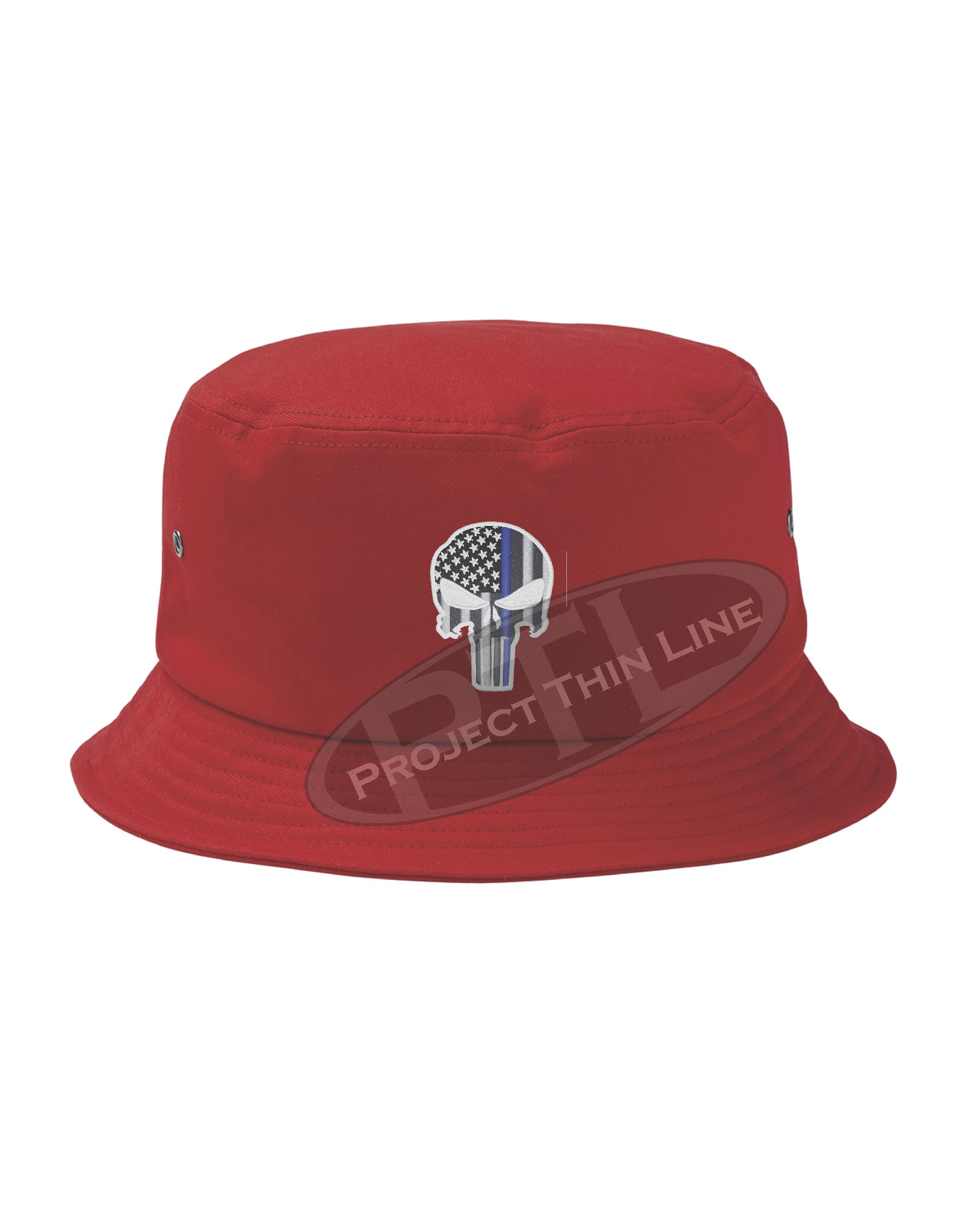 Thin blue line bucket hot sale hat