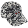 Embroidered Thin RED Line American Flag Digital Camo Hat