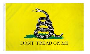 3' x 5' Poly Gadsden - Don't Tread on Me Flag