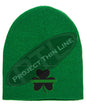 Thin GREEN Line Shamrock Skull Cap