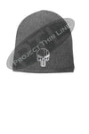 Subdued Punisher Skull inlayed with American FLAG skull cap