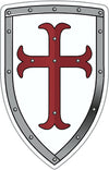 5" Knights Templar Sticker Decal