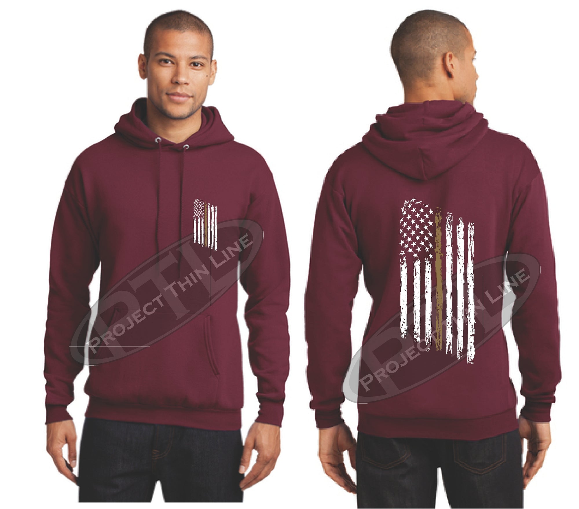 Maroon and gold outlet hoodie