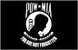 5" POW MIA Flag Sticker - Green line