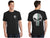 Thin GREEN Line Tattered Skull T-Shirt