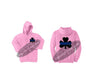 Thin BLUE Line Shamrock Clover Hooded Sweatshirt