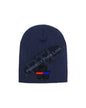 Thin Blue and Red Line Shamrock Skull Cap