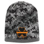 Thin Orange Line Shamrock Skull Cap