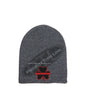 Thin RED Line Shamrock Skull Cap