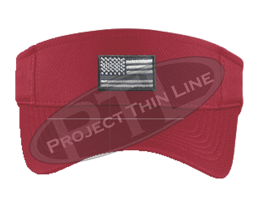 Embroidered Tactical - Subdued American Flag Visor