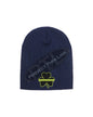 Thin YELLOW Line Shamrock Skull Cap