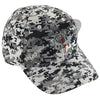 Embroidered Thin RED Line Skull Digital Camo Hat
