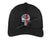 Embroidered Thin Red Line Punisher Skull Flex Fit Fitted Hat